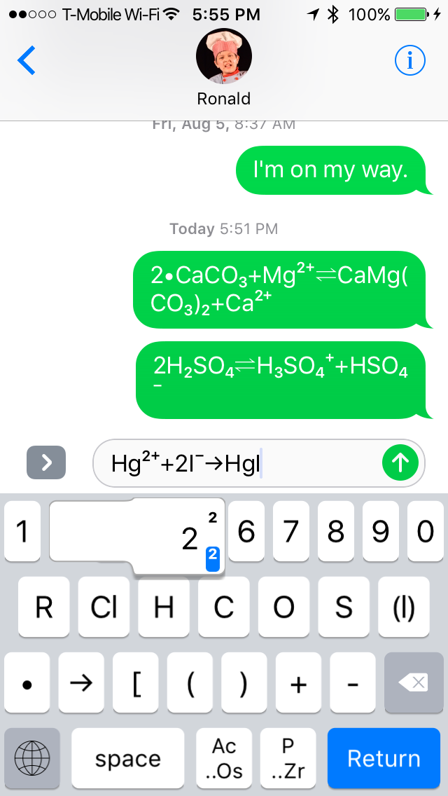 chemistry keyboard for mac